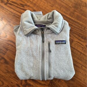 Patagonia Grey Better Sweater Full Zip Women Sz S